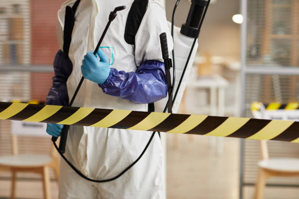 Professional Odor Removal technician working in Unionville Center, OH